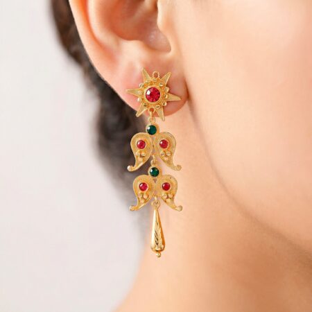 Earrings Anti-Tarnish Ethnic Paisley Danglers